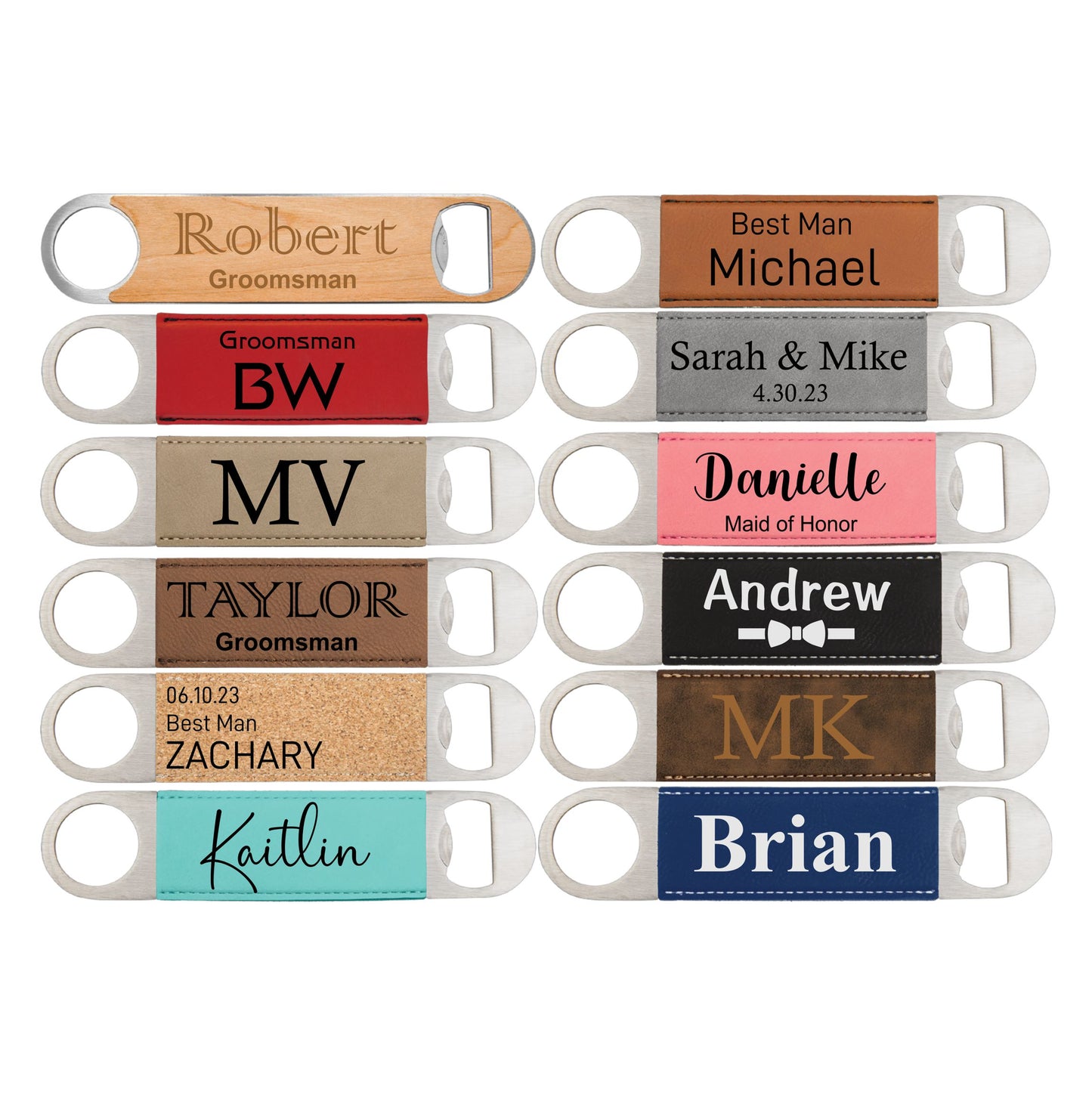 Bottle Openers with Logo, Beer bottle opener engraved with your Brand