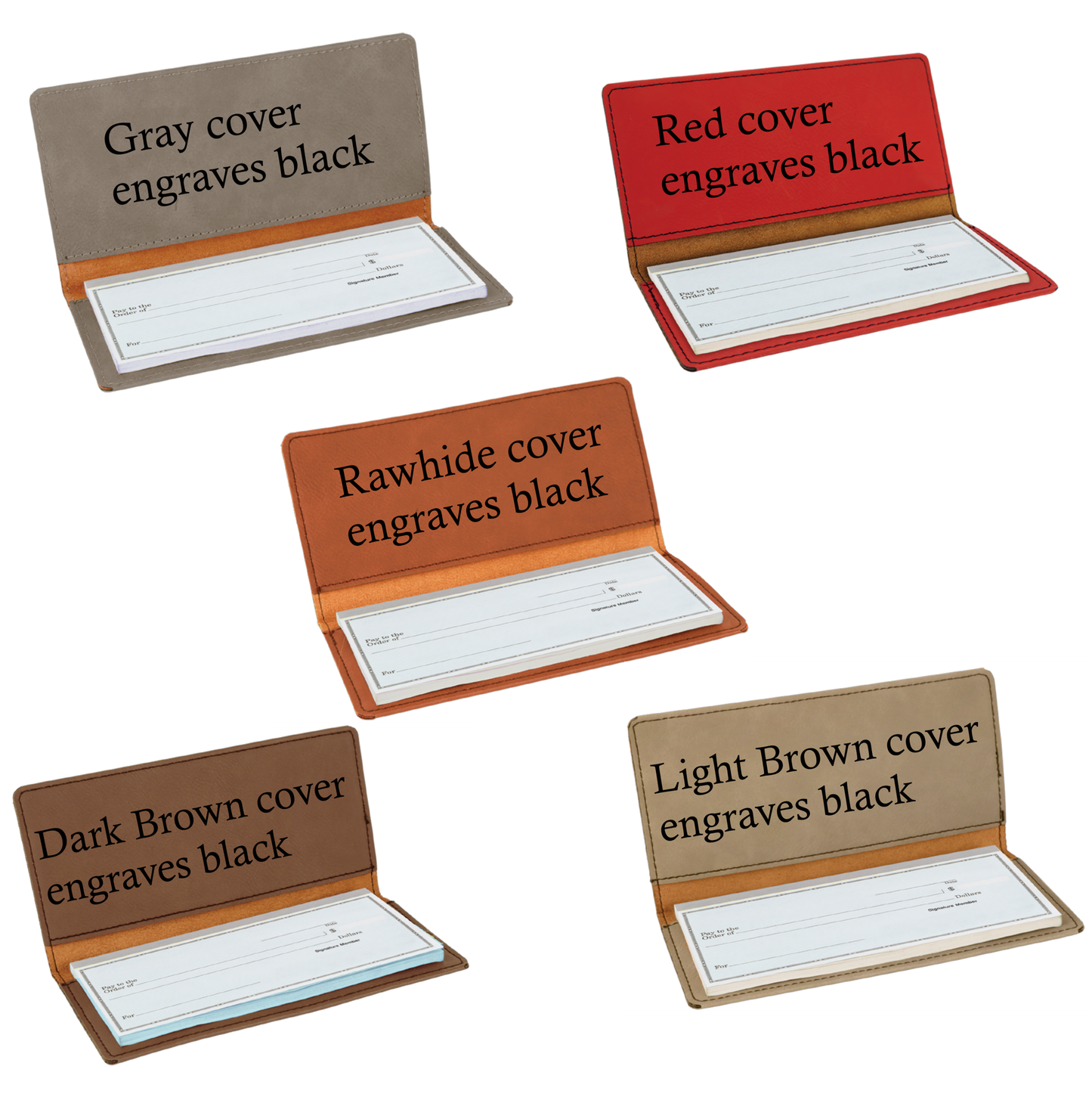 Checkbook Covers with Logo,