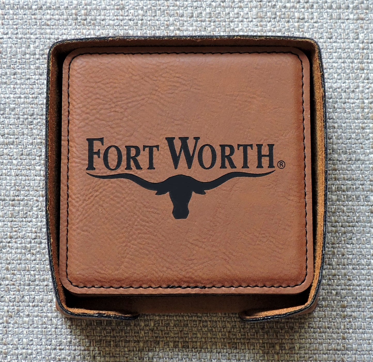 Drink Coasters with Business Logo Coasters with Logo, Custom Business Logo Drink Coasters, Laser etched Logo
