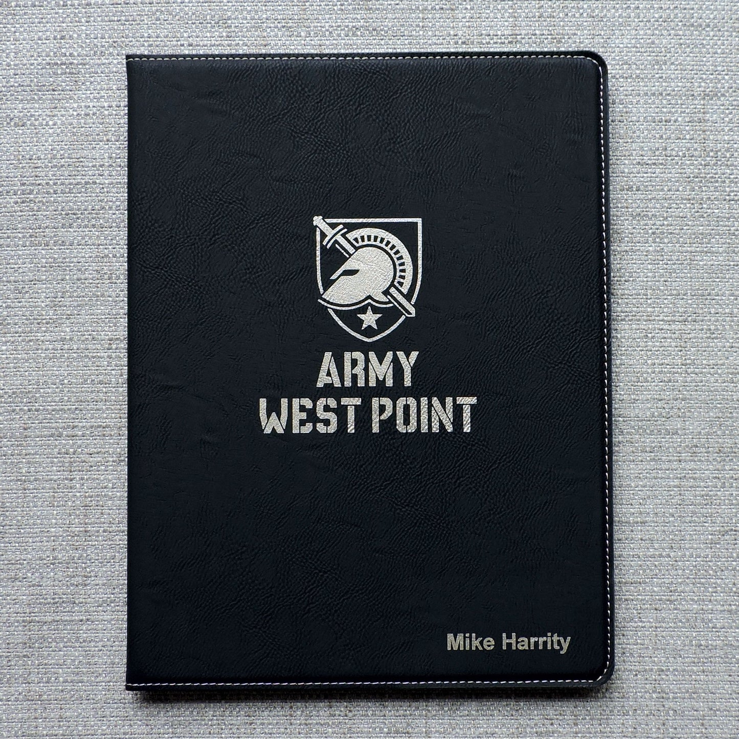 Personalized Leather Logo Portfolio, Corporate Gift, Business Logo, Christmas Gift, Personalized Logo Padfolio