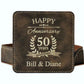 Coasters, 50th Anniversary Golden Anniversary Present, 25th anniversary- Any Year