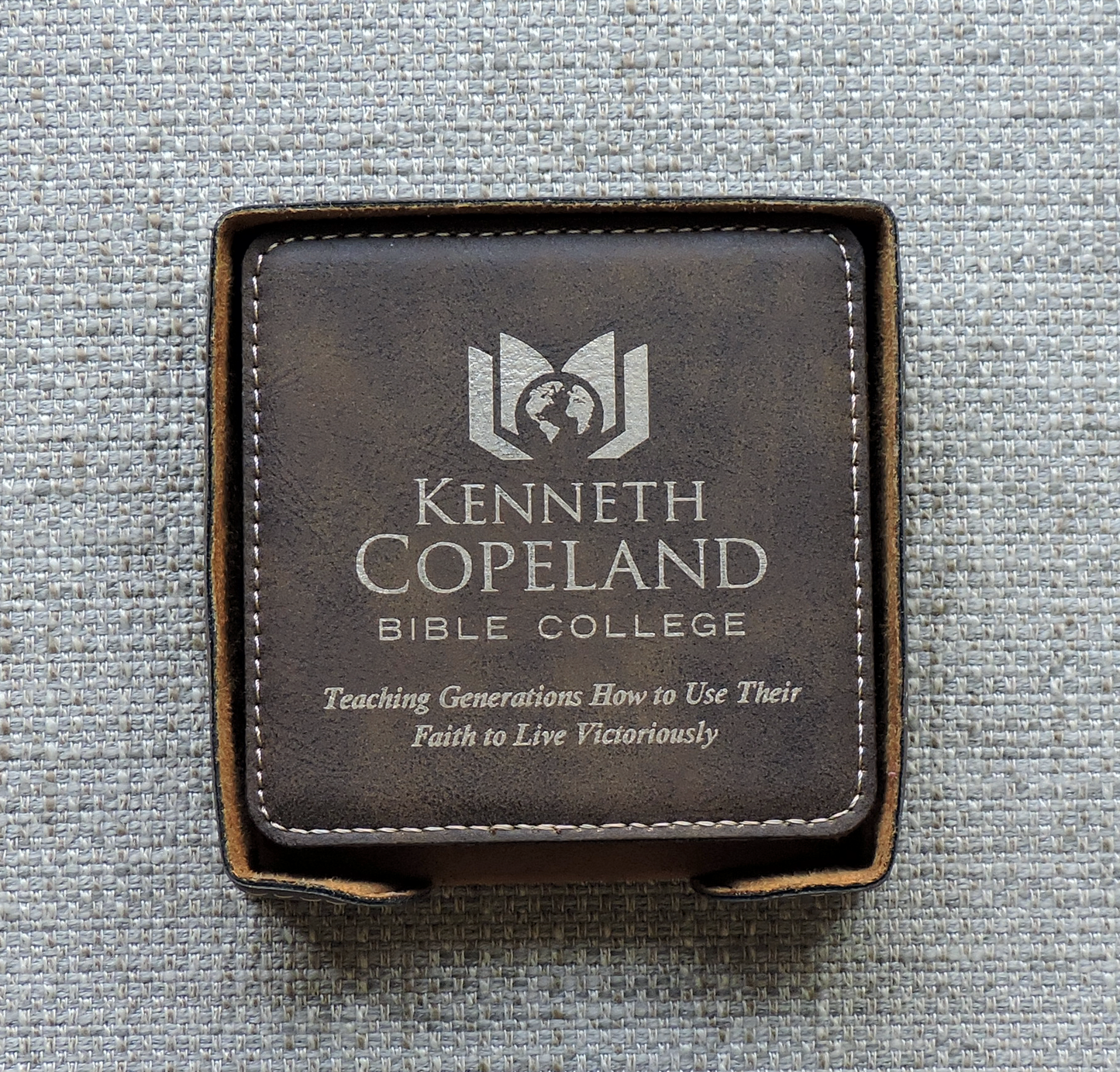 Leather Coasters with Business Logo Coasters with Logo, Custom Business Logo Drink Coasters, Laser etched Logo