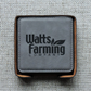 Gray Leather drink Coasters wtih Logo monogram, custom set of coasters with logo laser printed/engraved/personalized