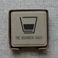 Gray Leather drink Coasters wtih Logo monogram, custom set of coasters with logo laser printed/engraved/personalized