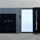 Canvass Portfolio Custom Logo Business Planner etched engraved