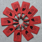 Rawhide Logo on Luggage Tags, Bag Tags engraved with Company Logo, Business logo etched into Bag Tags