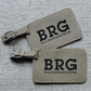 Rawhide Logo on Luggage Tags, Bag Tags engraved with Company Logo, Business logo etched into Bag Tags