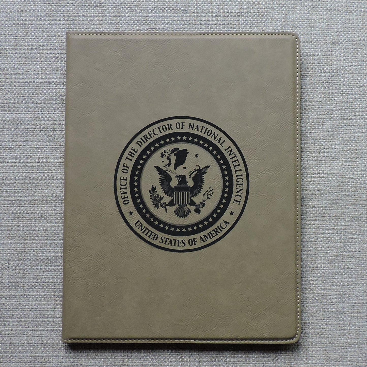 Notebook Portfolio with LOGO engraved, Folio Customized with Logo embossed, Personalized Padfolio